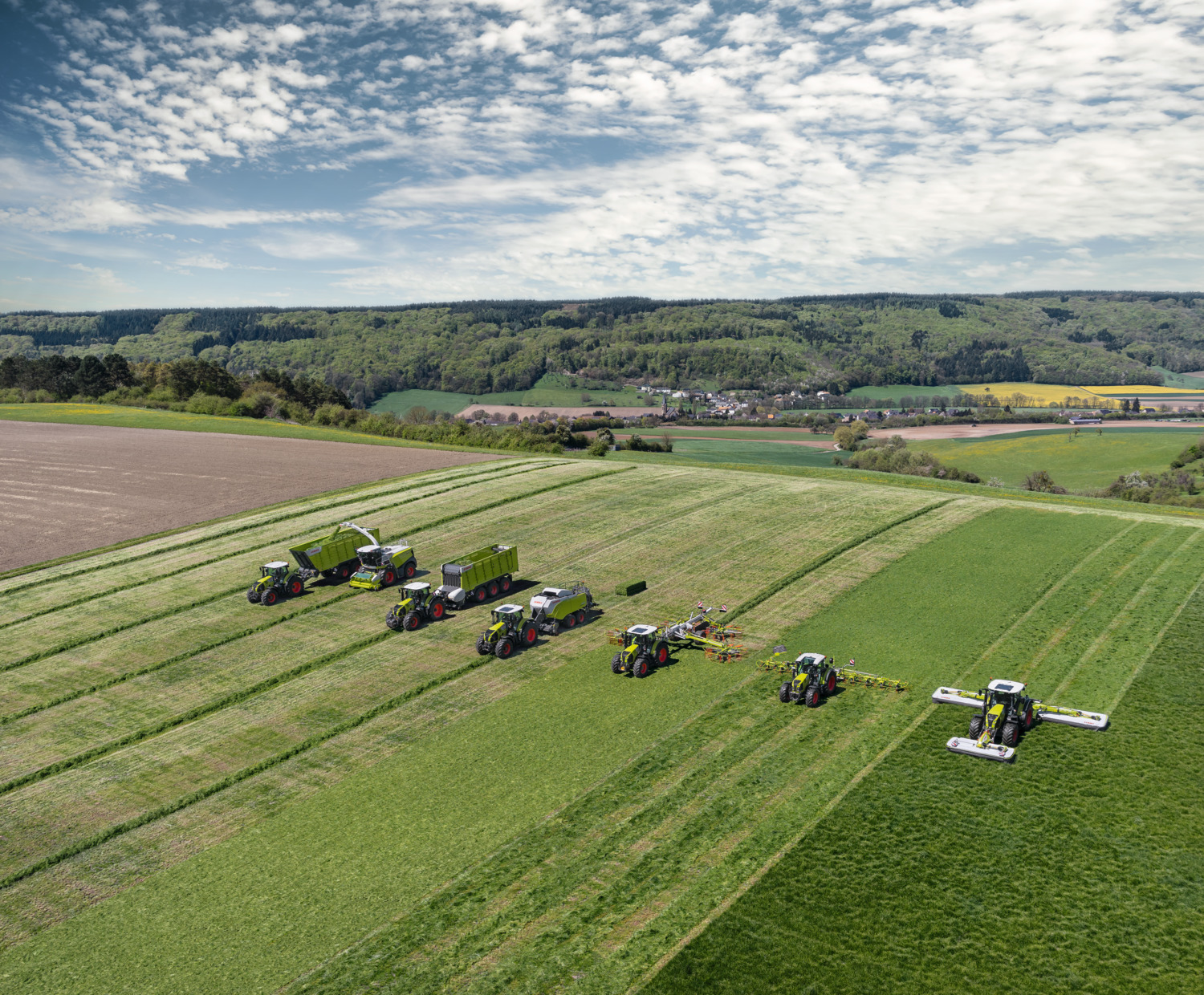 Vos démonstrations chaine verte CLAAS en juin