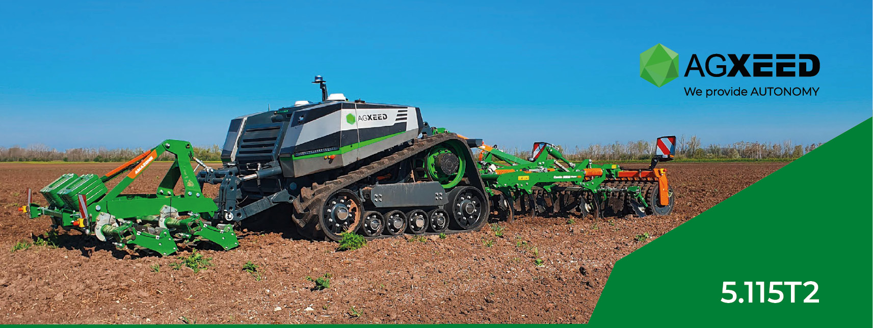 Soyez les premiers à découvrir le tracteur autonome